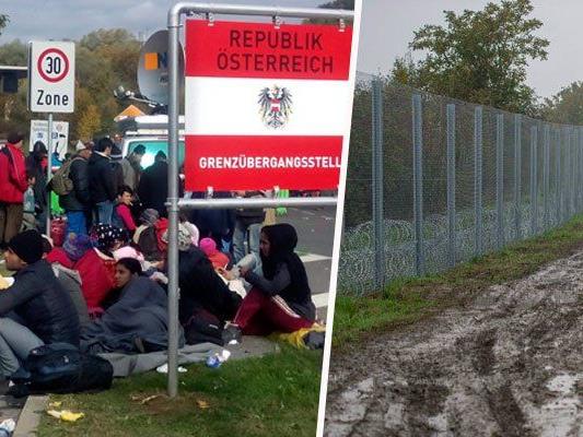 Flüchtlinge - FPÖ will "echten Grenzschutz" mit Zaun