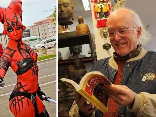 Bei der Vienna Comix wird dem Starwars-Cosplay gefrönt - und auch Disney-Zeichner Don Rosa ist dabei Bei der Vienna Comix wird dem Starwars-Cosplay gefrönt - und auch Disney-Zeichner Don Rosa ist dabei