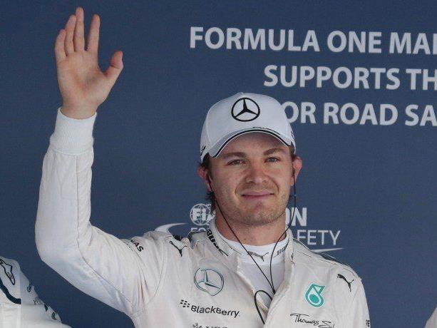 Nico Rosberg startet morgen von der ersten Position in den Grand Prix von Mexiko.