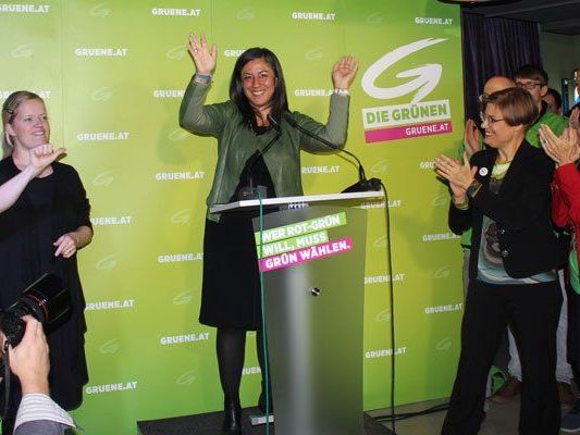 Gute Stimmung beim Wahlkampffinale der Grünen.