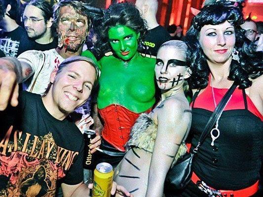 Wenn Halloween in Wien gefeiert wird, sind kreative Kostüme Pflicht