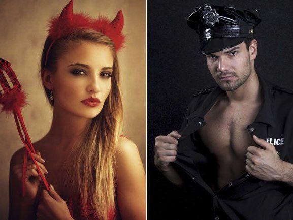 Die heißesten Halloween-Kostüme. Die heißesten Halloween-Kostüme.