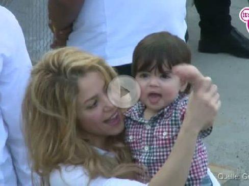 Shakira ist mächtig stolz auf ihren kleinen Milán.