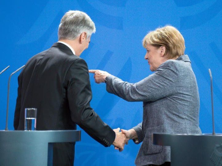 Merkel darf sich über gut Arbeitsmarktzahlen freuen Merkel darf sich über gut Arbeitsmarktzahlen freuen