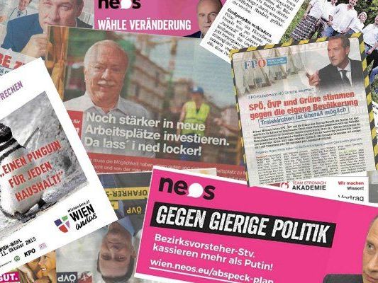 Hohe Werbeausgaben für politische Inserate und Wahlwerbung in Wien. Hohe Werbeausgaben für politische Inserate und Wahlwerbung in Wien.