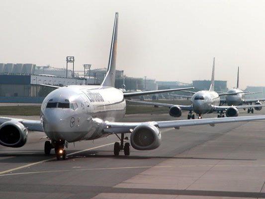 Auch Wien-Flüge sind vom Lufthansa-Streik betroffen.