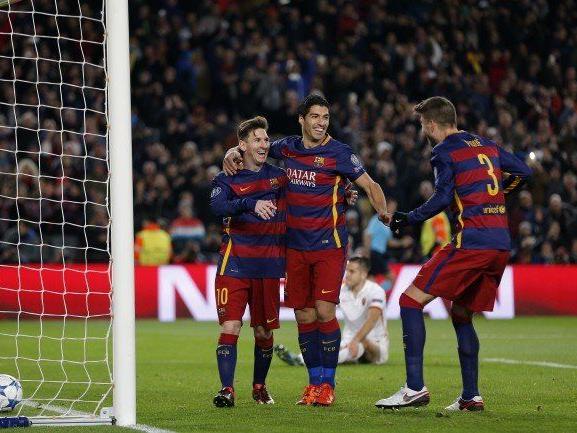 Gleich sechs Mal konnten die Spieler des FC Barcelona heute jubeln.
