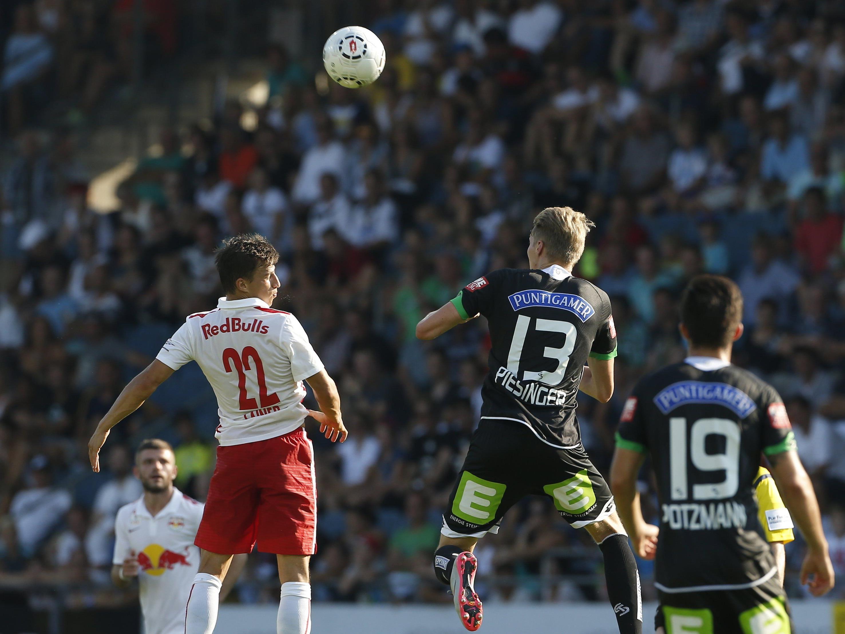 LIVE-Ticker zum Spiel Red Bull Salzburg gegen SK Sturm Graz ab 16.30 Uhr.
