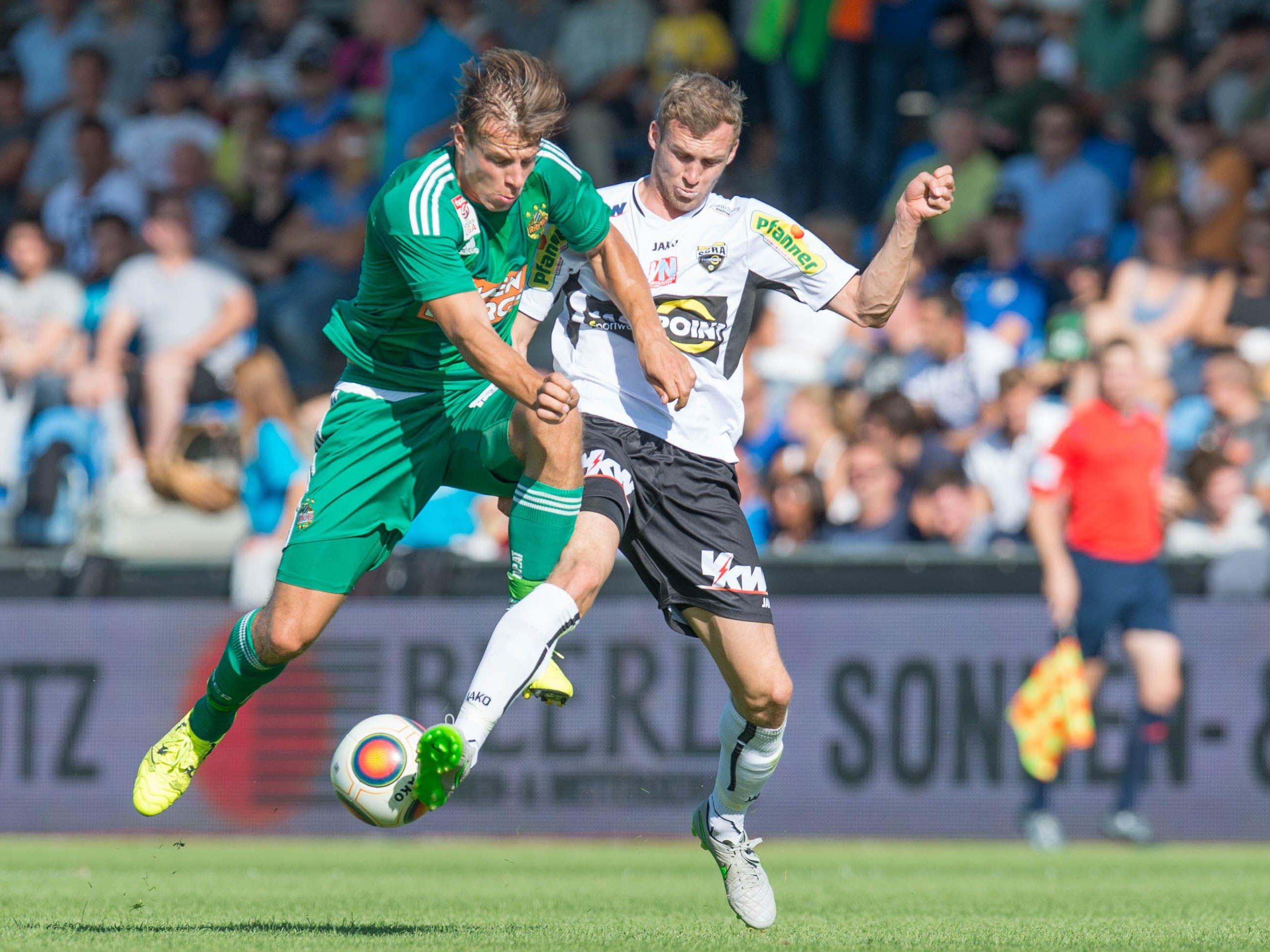 Rapid empfängt Altach in der 17. Bundesligarunde.