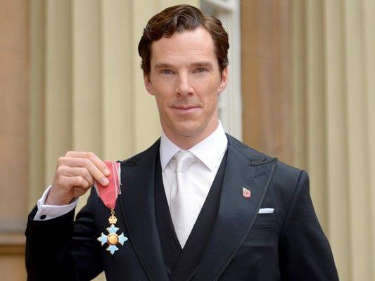 Benedict Cumberbatch wurde von der Queen geehrt.