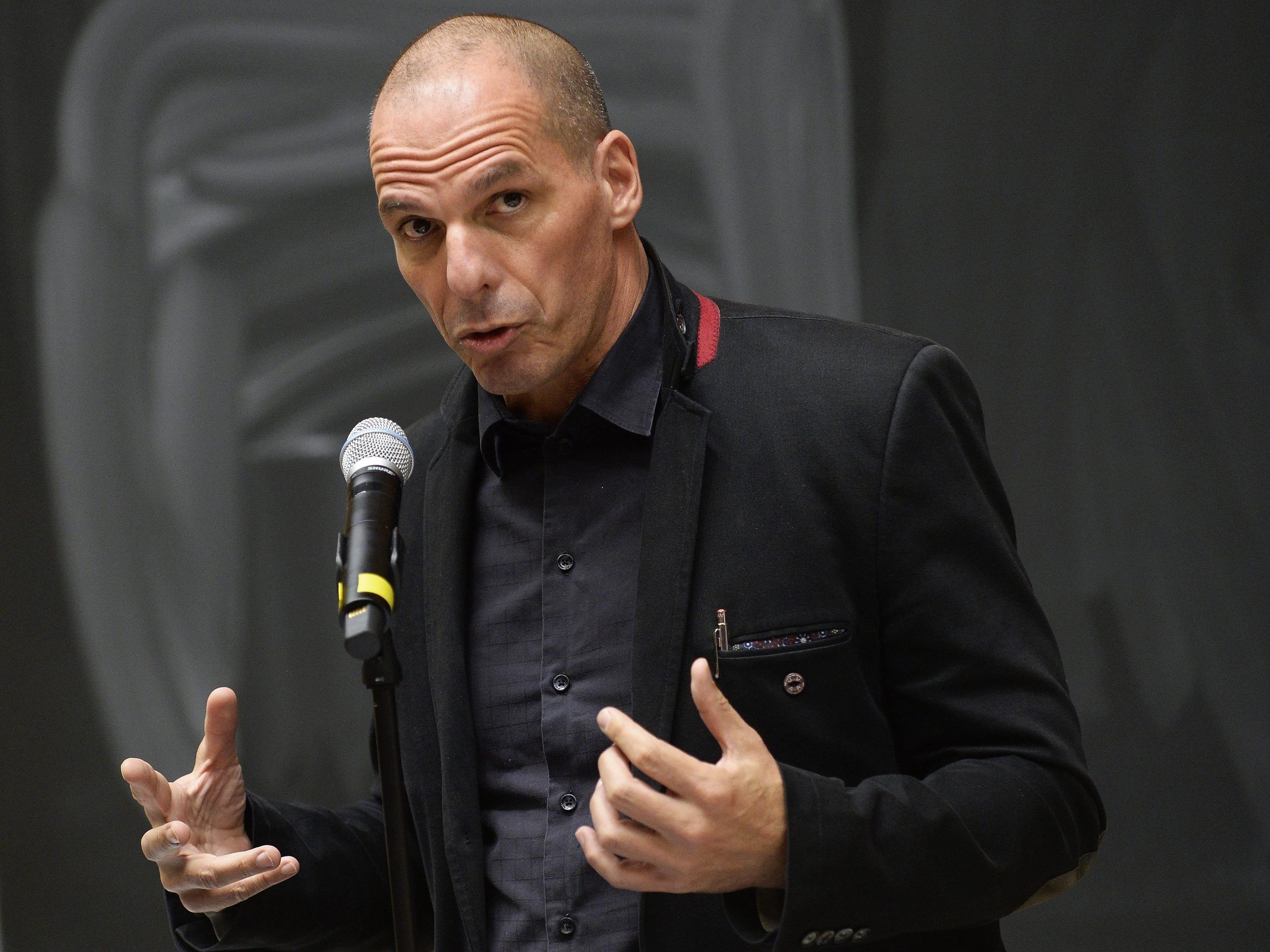 Varoufakis attackierte auf Wiener Bühne die EU-Politik
