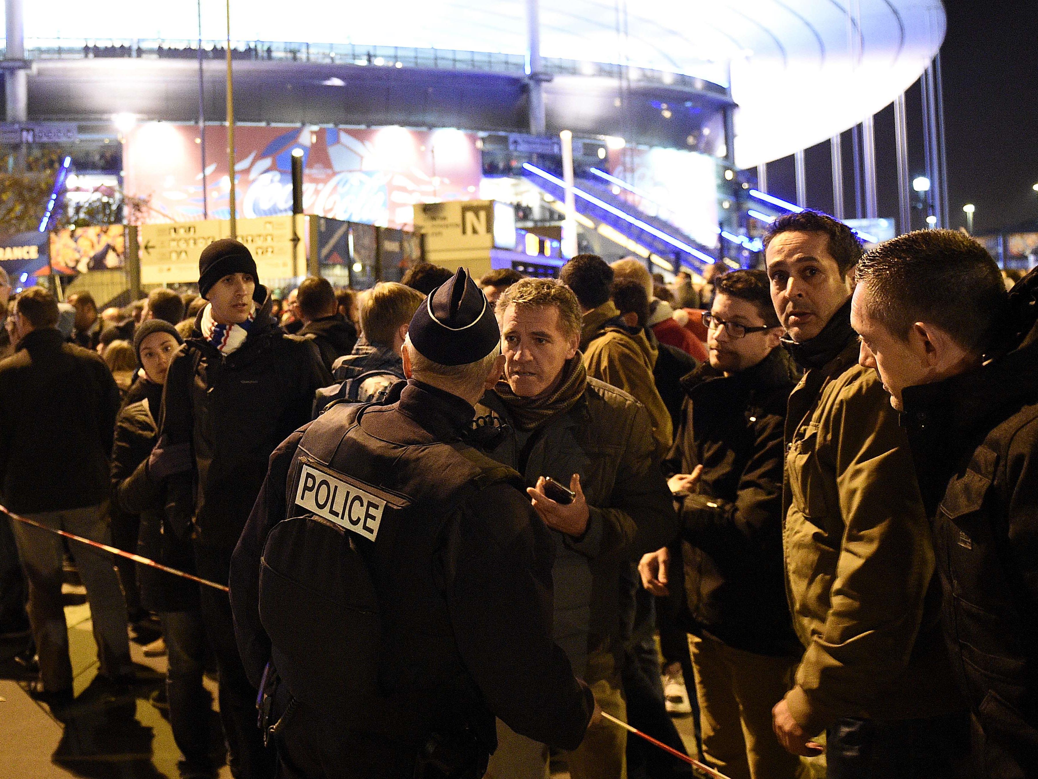 Am Freitag gab es zwei Explosionen unweit des Stade de France in Paris.