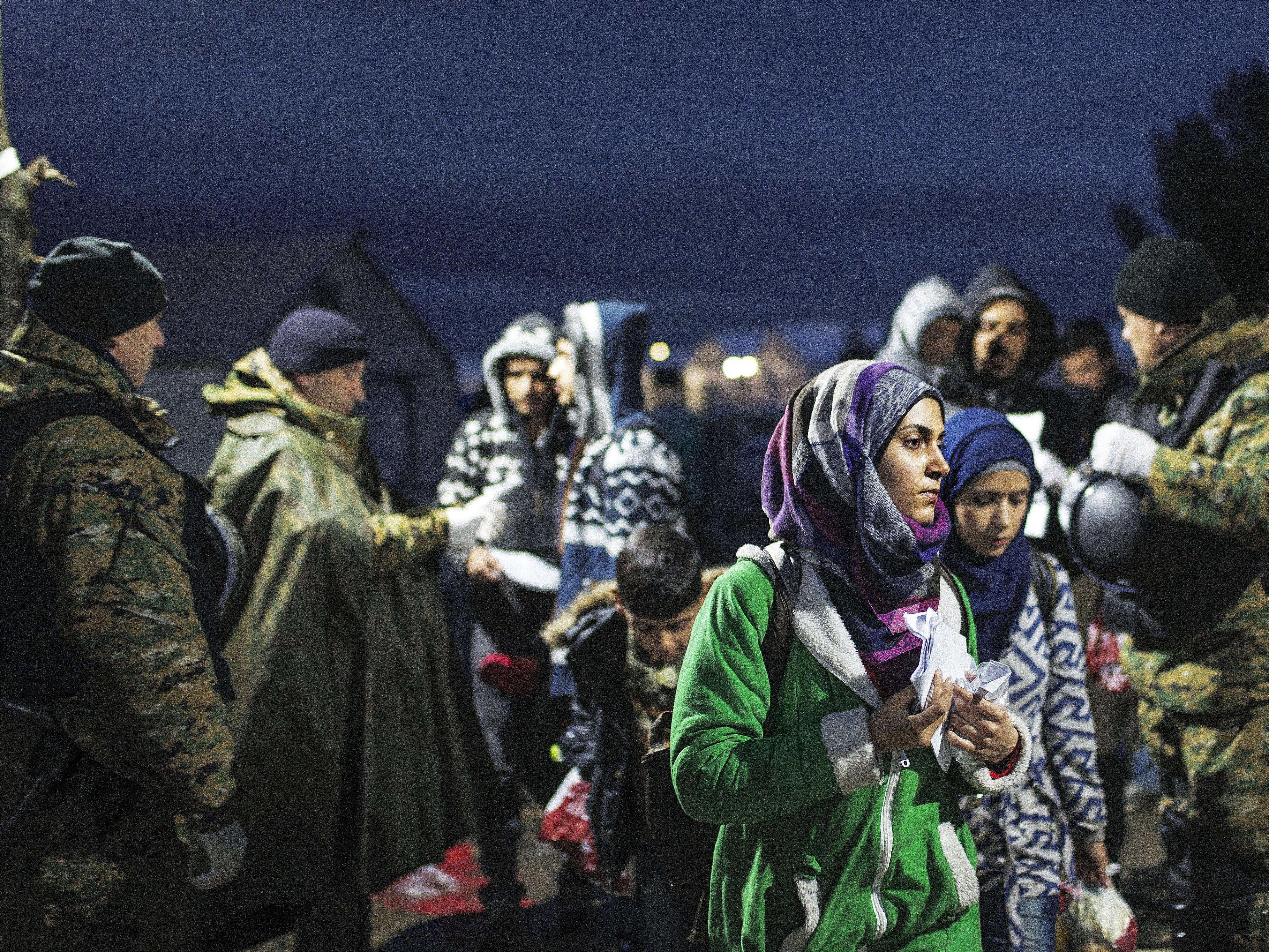 Harte Haltung in der Flüchtlingskrise