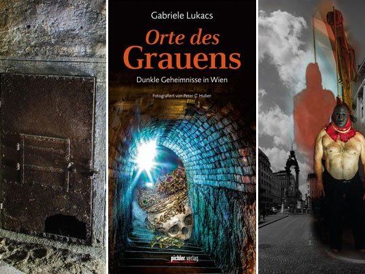 Im Buch werden Orte des Grauens in Wien näher untersucht. Im Buch werden Orte des Grauens in Wien näher untersucht.