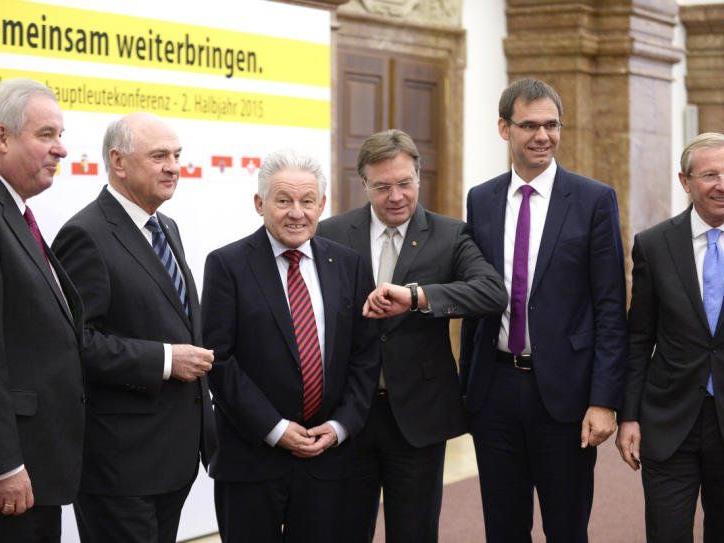 LH Wallner bei Landeshauptleutekonferenz in Linz