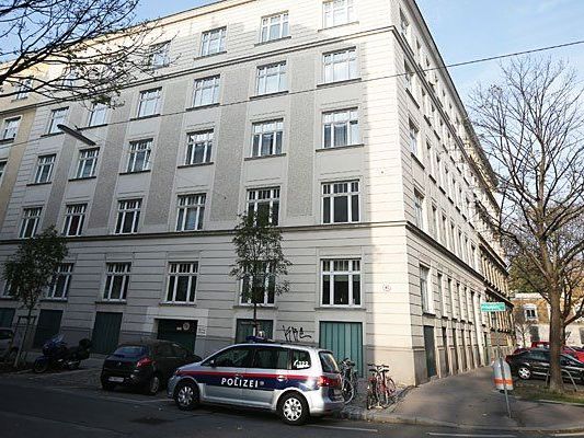 Tatort in Wien-Brigittenau: Das Wohnhaus in dem die Tote aufgefunden wurde