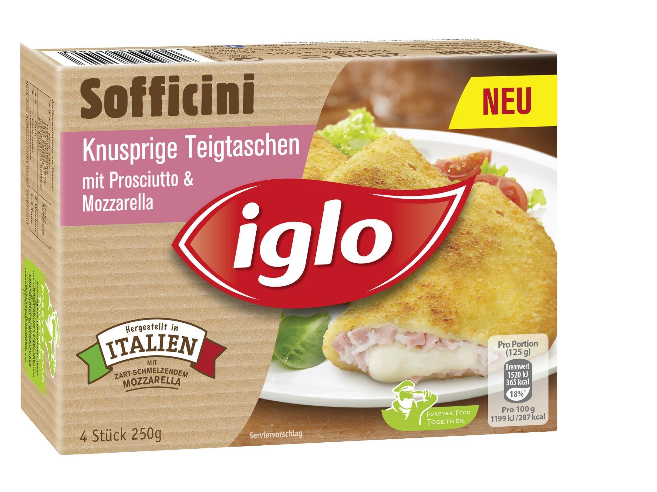 Drei Iglo Sofficini-Feinschmeckerpakete gewinnen!