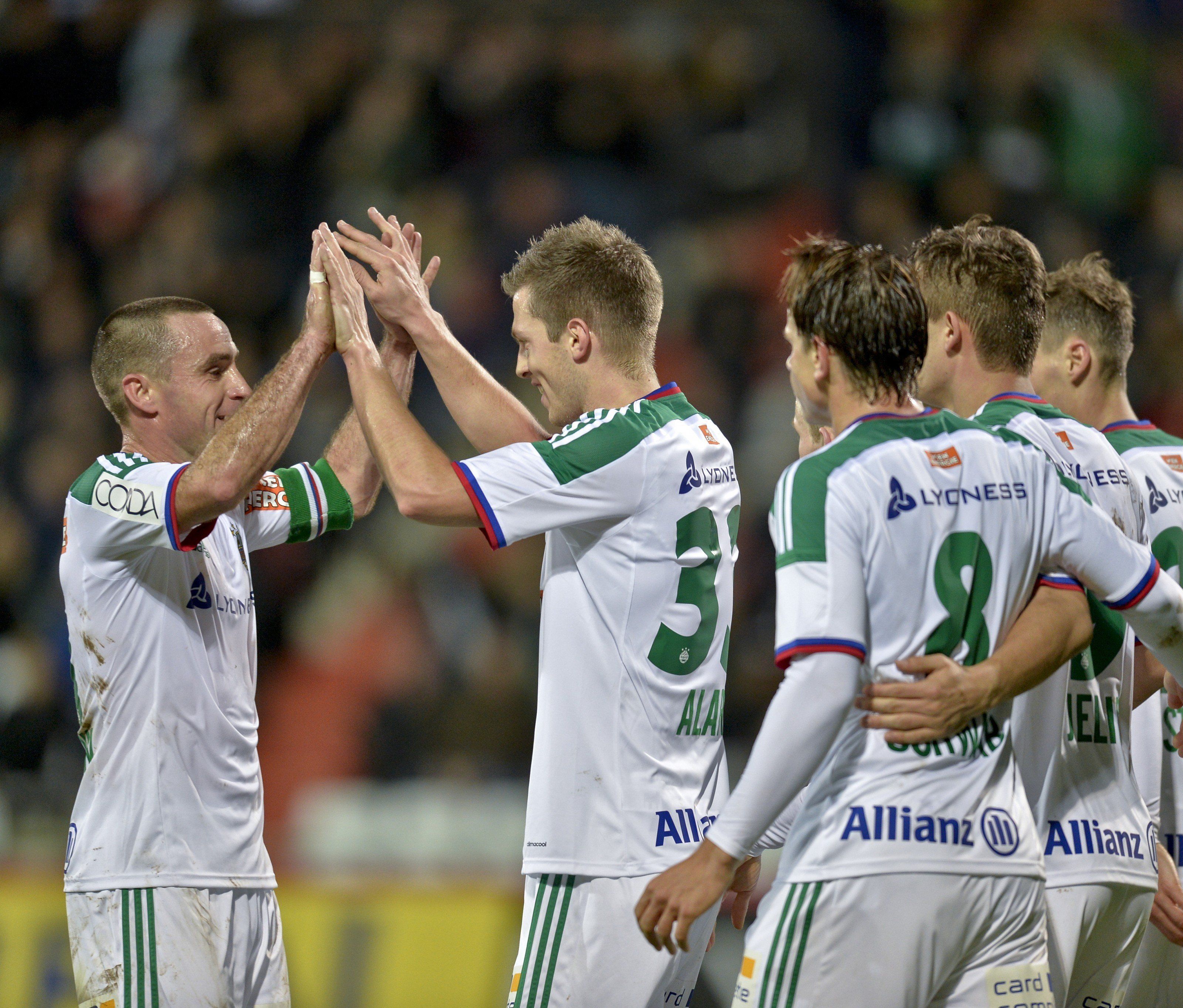 Trotz dem Treffer von Deni Alar musste sich Rapid Wien der Admira geschlagen geben. Trotz dem Treffer von Deni Alar musste sich Rapid Wien der Admira geschlagen geben.