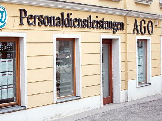 Außenansicht der Firma "AGO" in Wien, die nun Insolvenz anmelden wird