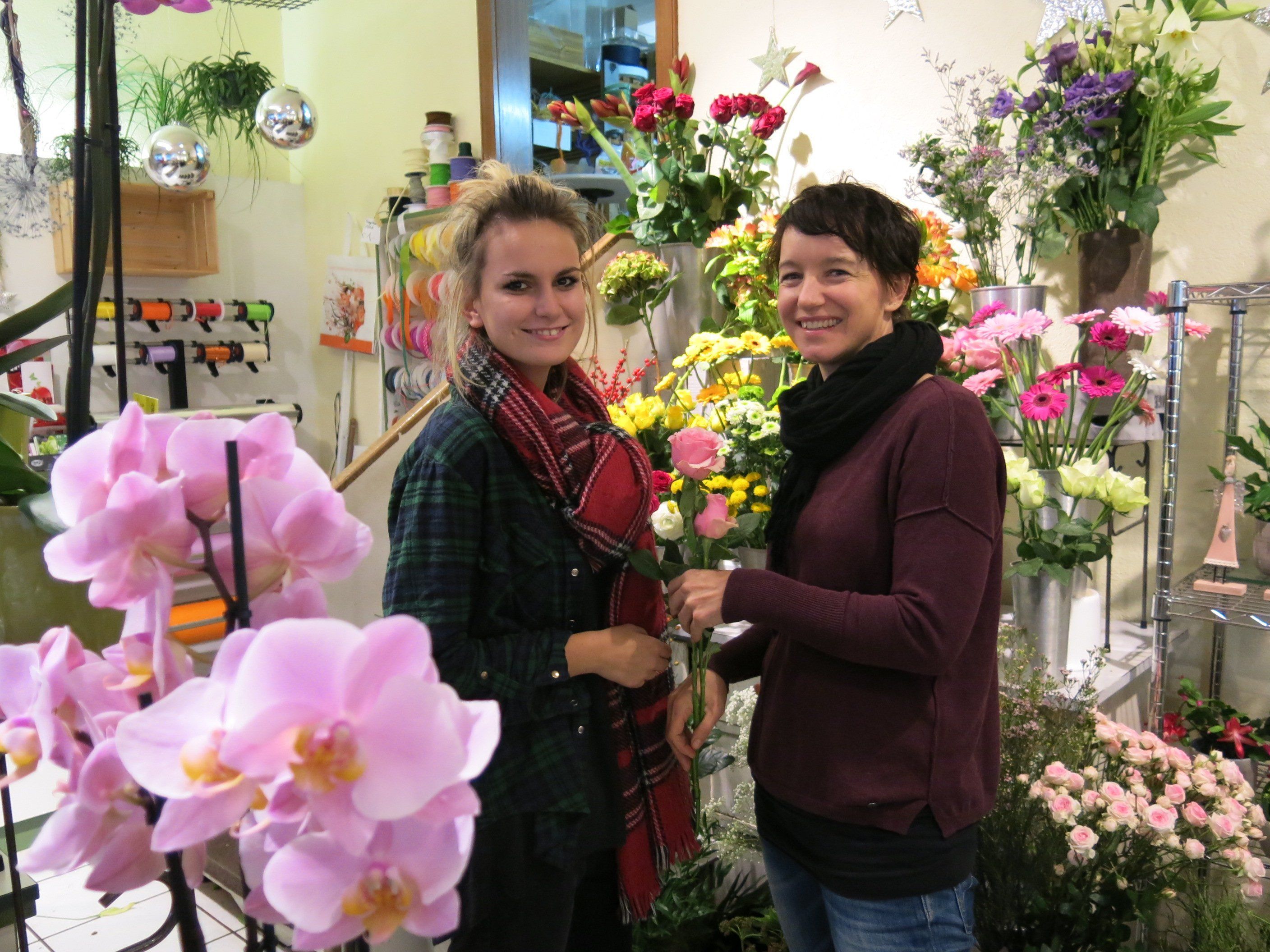 Simona Bereiter und Sylvia Golderer verbindet die gemeinsame Liebe zu Pflanzen. Simona Bereiter und Sylvia Golderer verbindet die gemeinsame Liebe zu Pflanzen.
