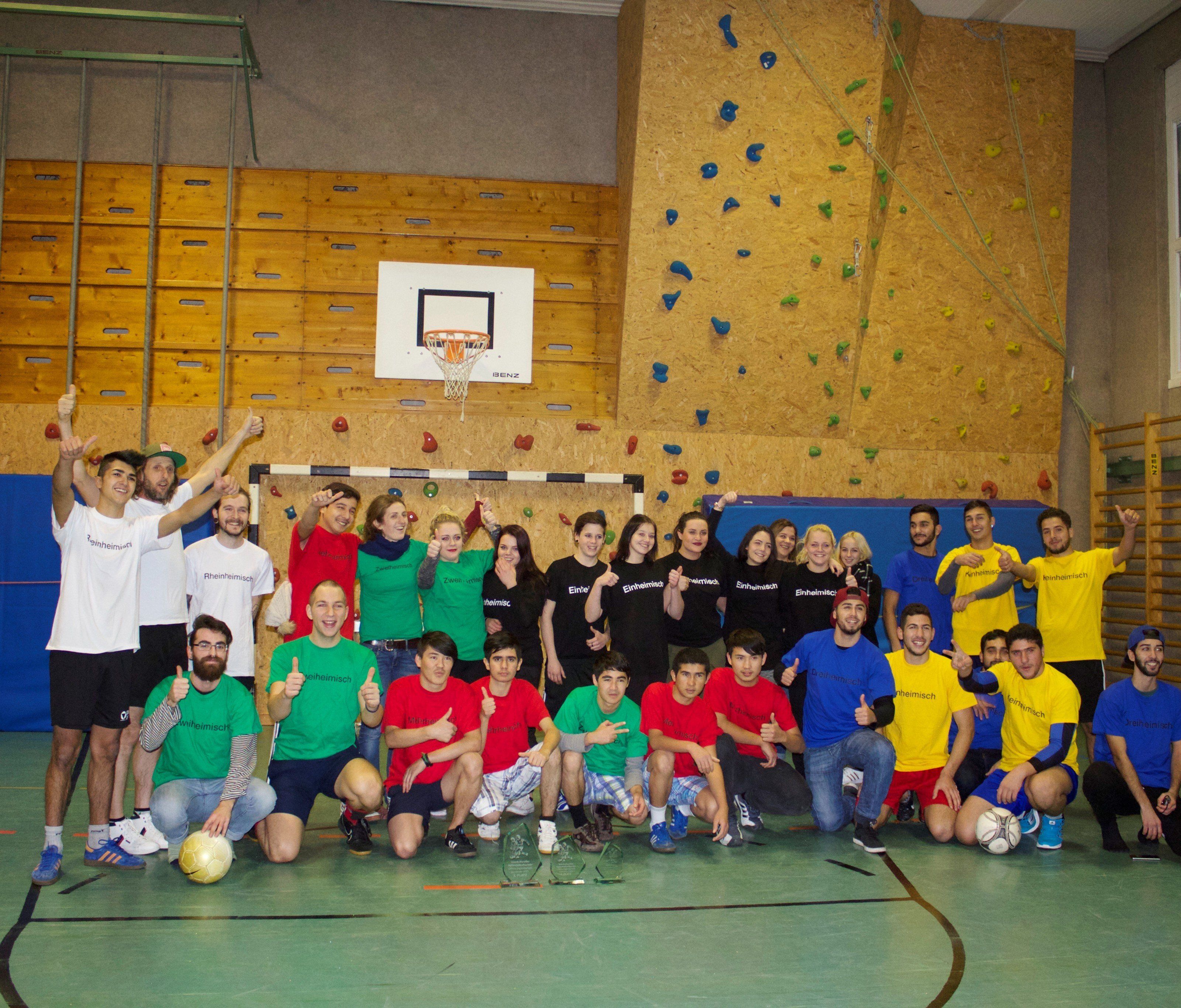 Fußballturnier im Rahmen des Zivilcourage Projekts. Fußballturnier im Rahmen des Zivilcourage Projekts.