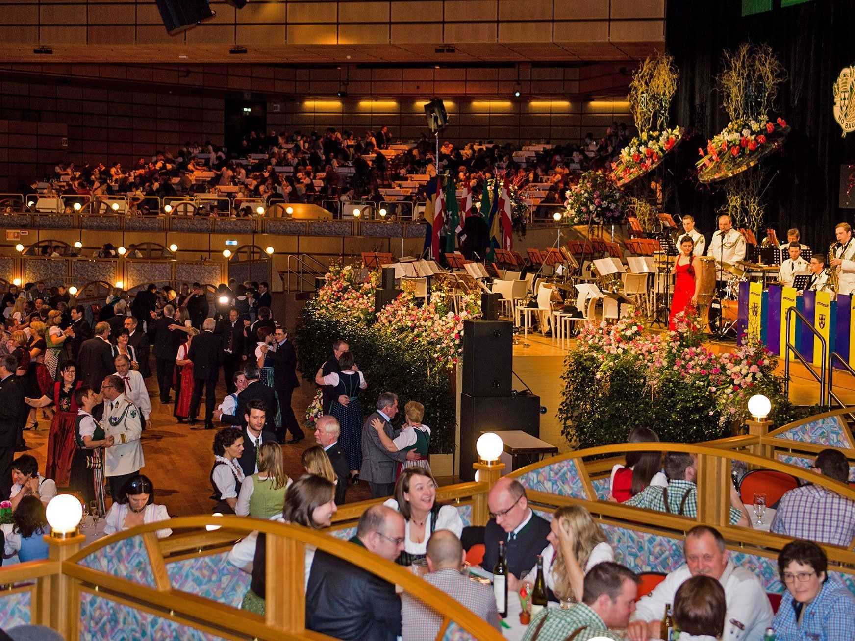 Ein Blick in den Bauernbundball.