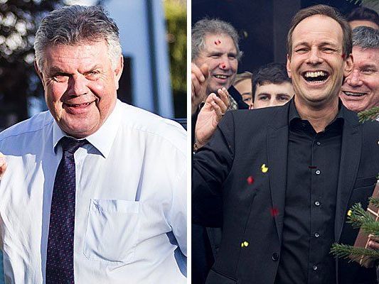 Katzenmayer und Egger gehen als Siege aus der jeweiligen Stichwahl. Katzenmayer und Egger gehen als Siege aus der jeweiligen Stichwahl.