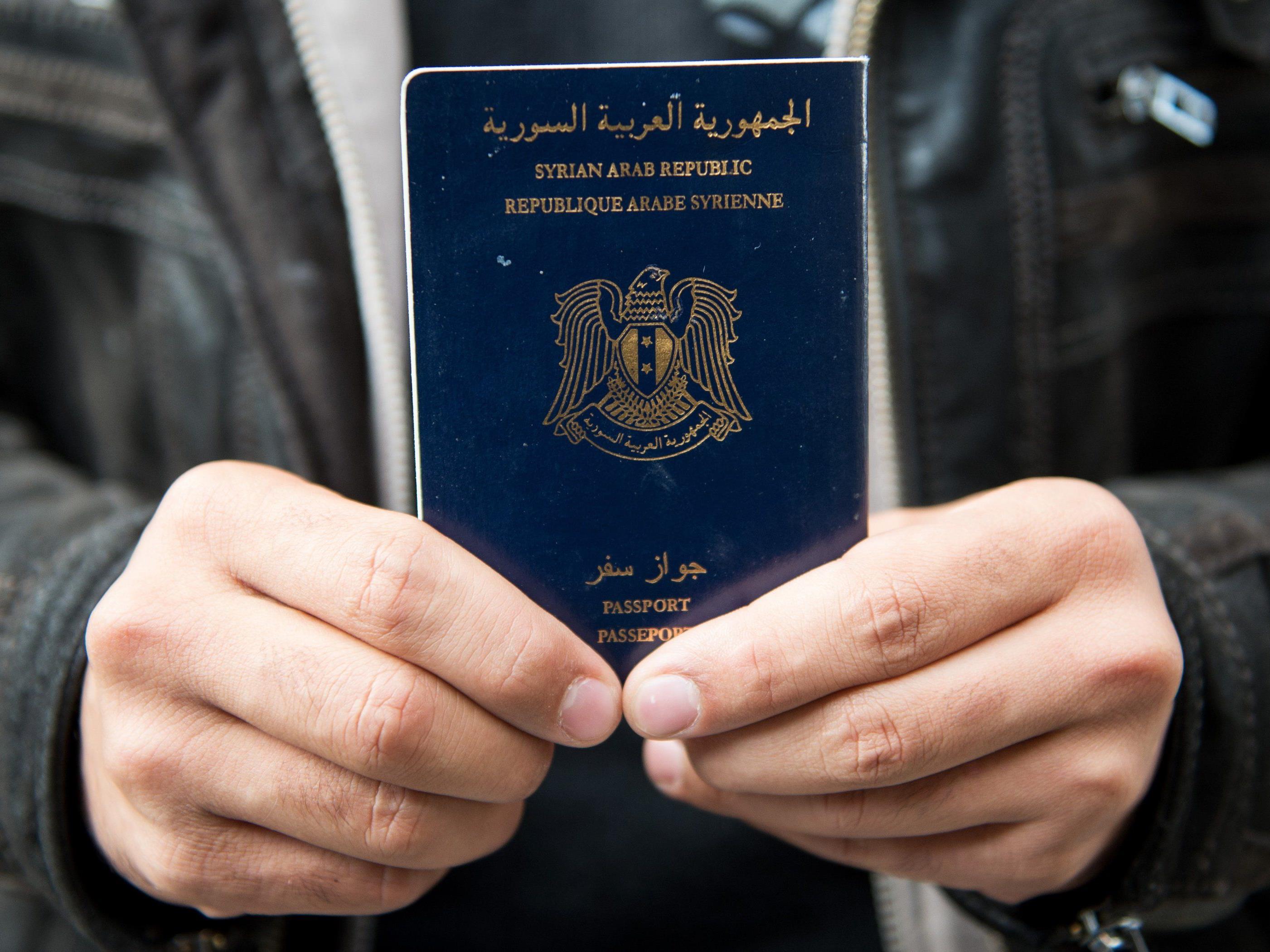 Syrischer Pass.