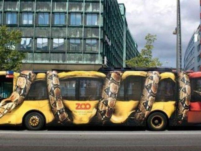Busse lassen viel Platz für kreative Ideen.