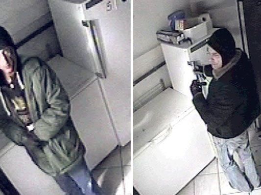 Diese beiden Männer werden nach einem Einbruch polizeilich gesucht Diese beiden Männer werden nach einem Einbruch polizeilich gesucht