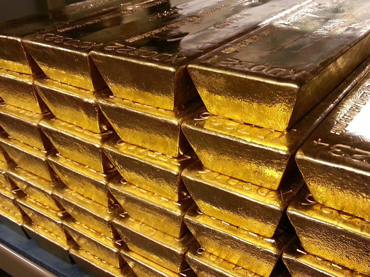 Rund 480 Millionen Euro ist der Wert der nach Wien geholten Goldbarren.