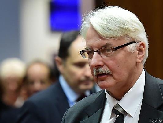 Polens Außenminister Waszczykowski