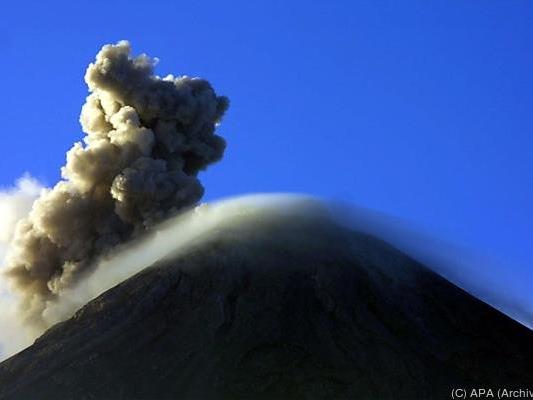 Der Volcan de Fuego ist wieder einmal ausgebrochen
