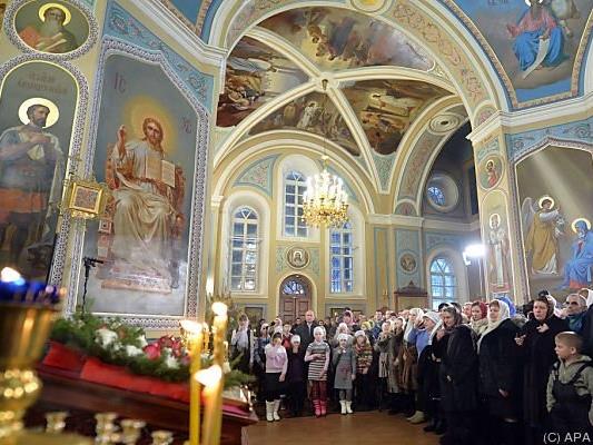 In dieser Kirche feierte auch Wladimir Putin eine Messe