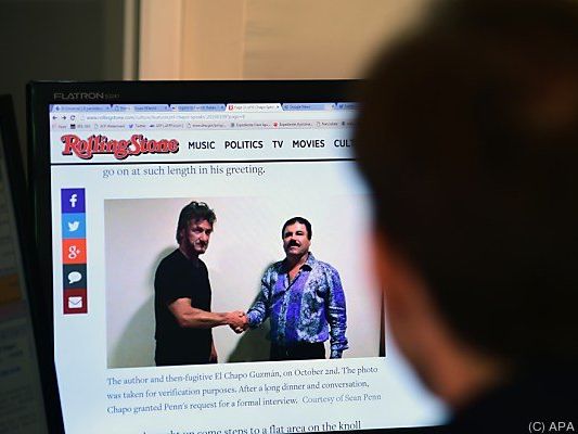 Sean Penn traf den berüchtigten Drogenboss Sean Penn traf den berüchtigten Drogenboss