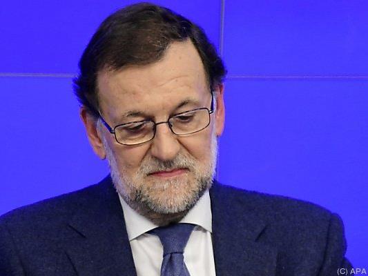 Premier Mariano Rajoy will im Amt bleiben