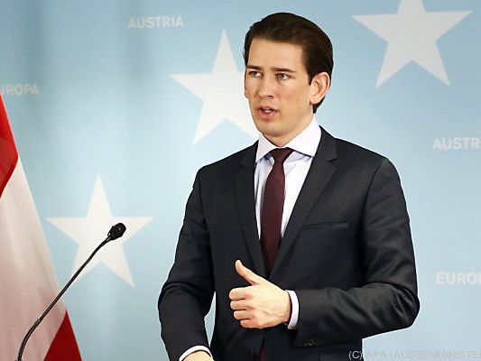 Kurz fordert Umdenken in Europa Kurz fordert Umdenken in Europa