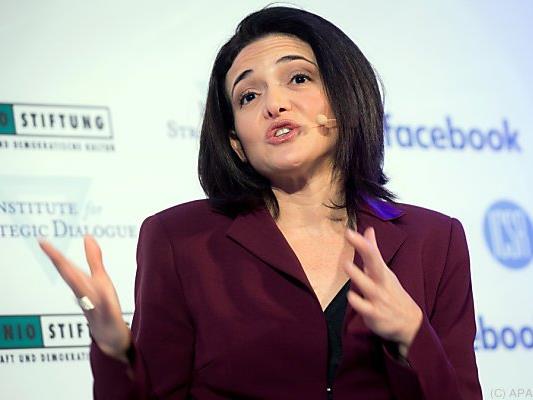 Facebook-Chefin Sheryl Sandberg war zu Besuch in Berlin