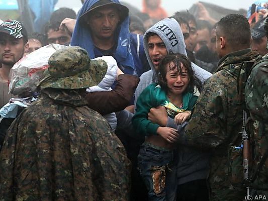 Idomeni ist ein Hauptübergang für Flüchtlinge