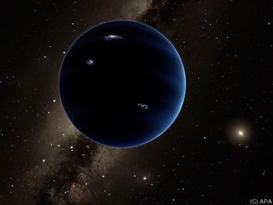 "Planet neun" braucht 10.000 bis 20.000 Jahre für eine Sternumrundung
