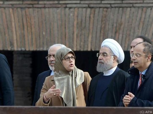 Irans Staatschef Rohani genoss die italienische Gastfreundschaft Irans Staatschef Rohani genoss die italienische Gastfreundschaft