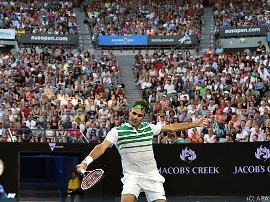 Roger Federer machte mit seinem Auftaktgegner kurzen Prozess Roger Federer machte mit seinem Auftaktgegner kurzen Prozess