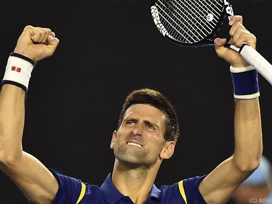 Djokovic schlug im Halbfinale Roger Federer