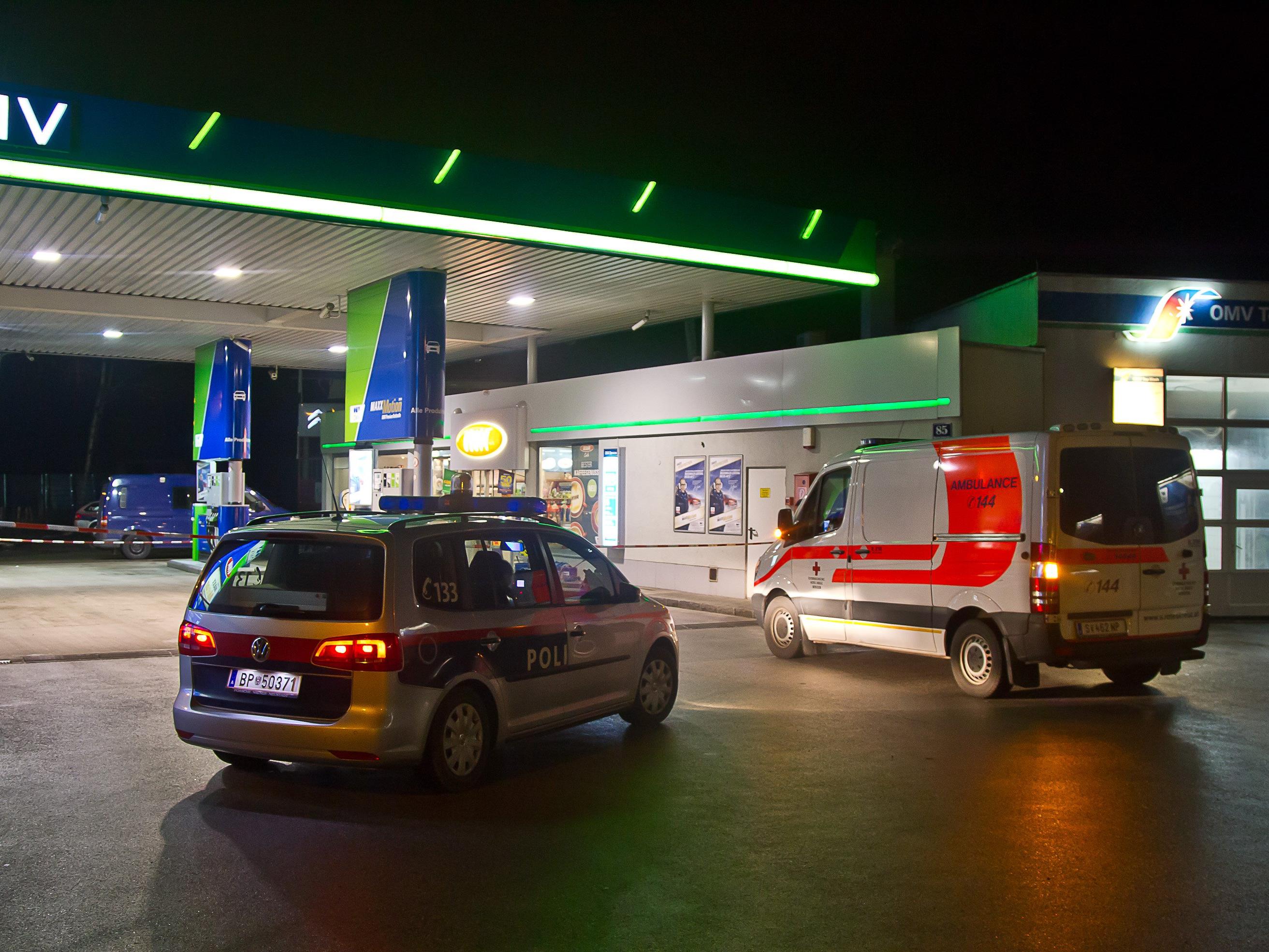 Die OMV-Tankstelle in Maxglan wurde in der Nacht auf Freitag überfallen.