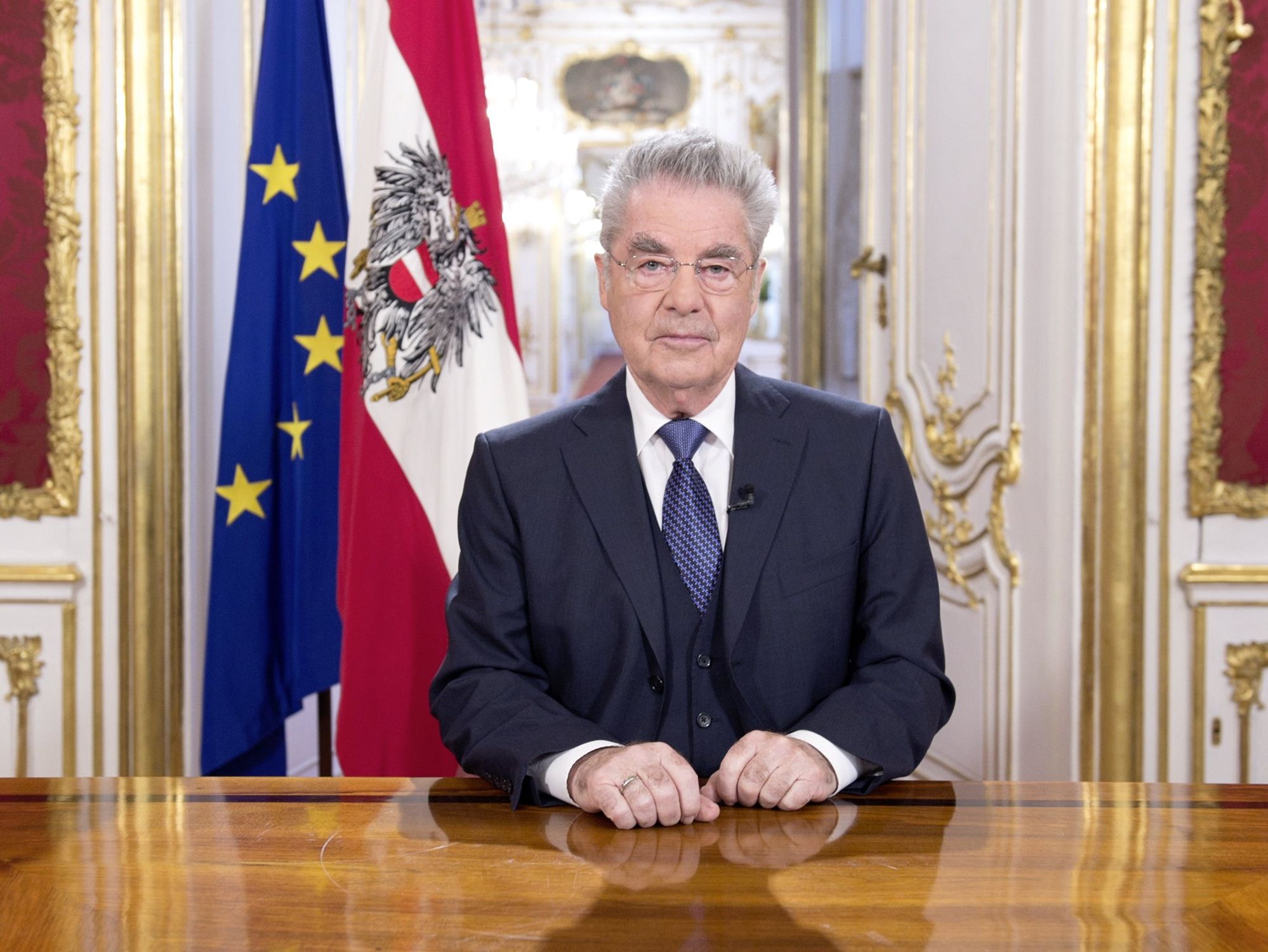 Die letzte Neujahrsansprache von Bundespräsident Heinz Fischer. Die letzte Neujahrsansprache von Bundespräsident Heinz Fischer.