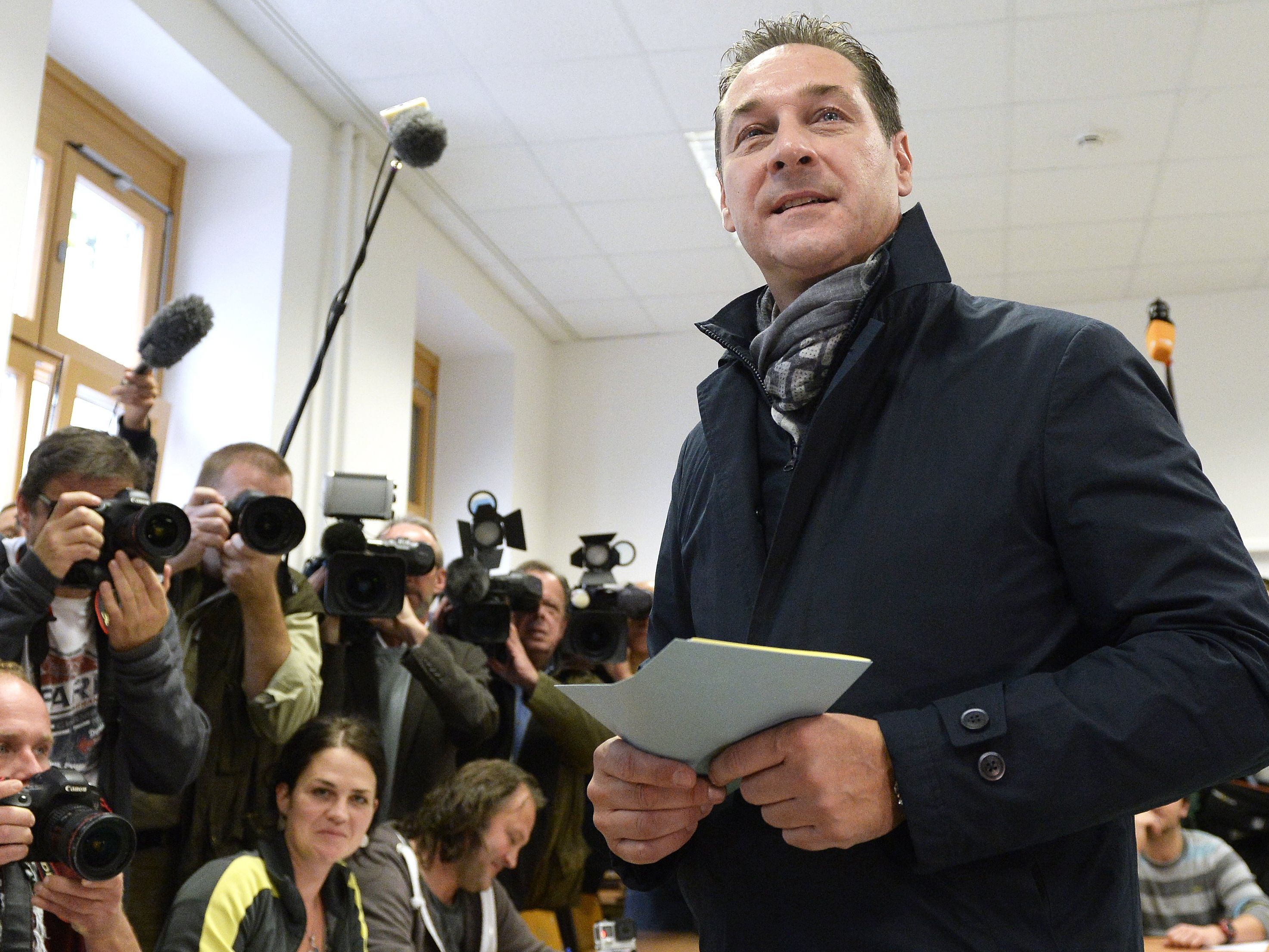HC Strache wird im April nicht kandidieren. HC Strache wird im April nicht kandidieren.