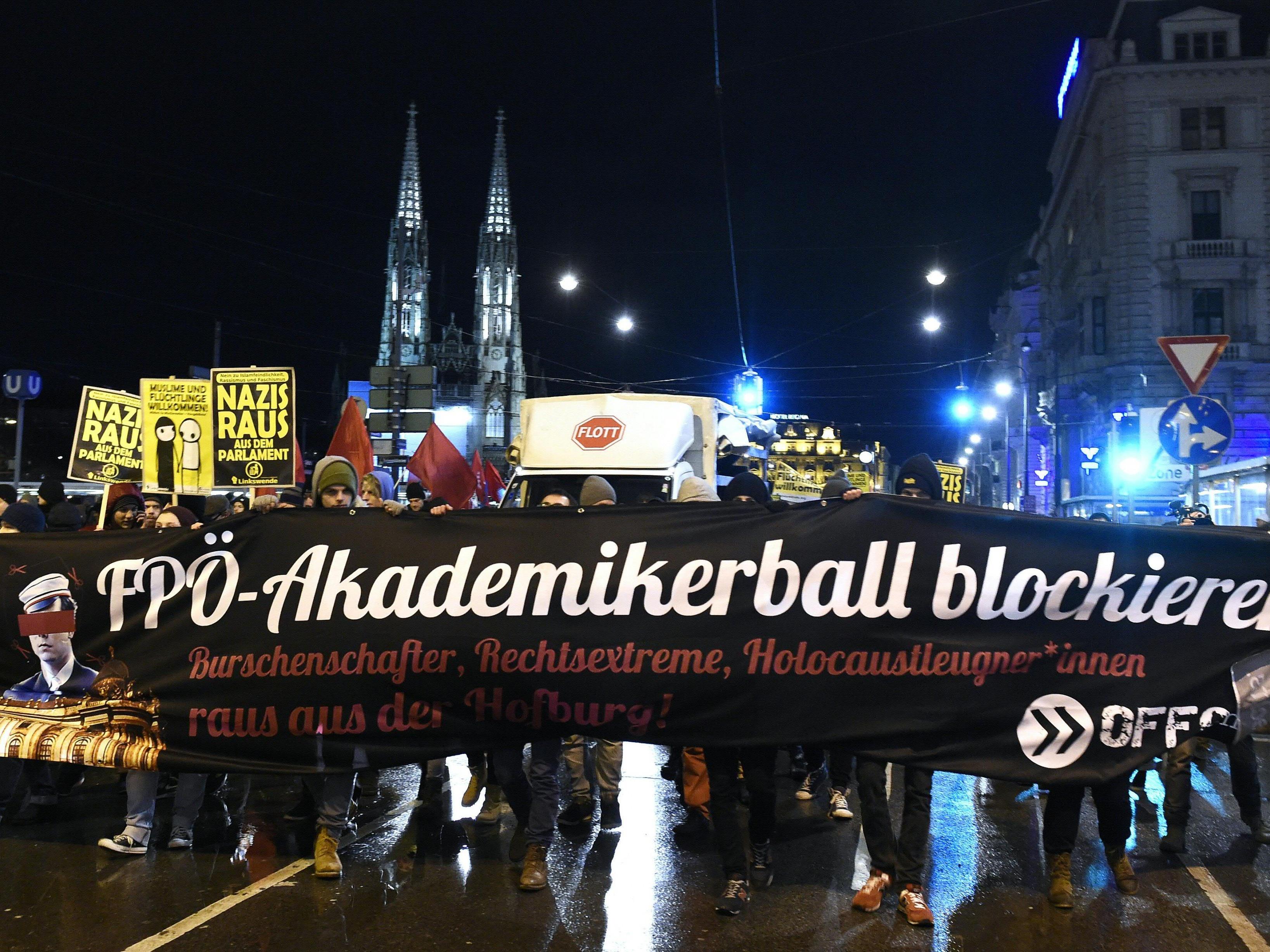 Die OGR-Demonstration gegen den Akademikerball 2016 soll größer und länger ausfallen.
