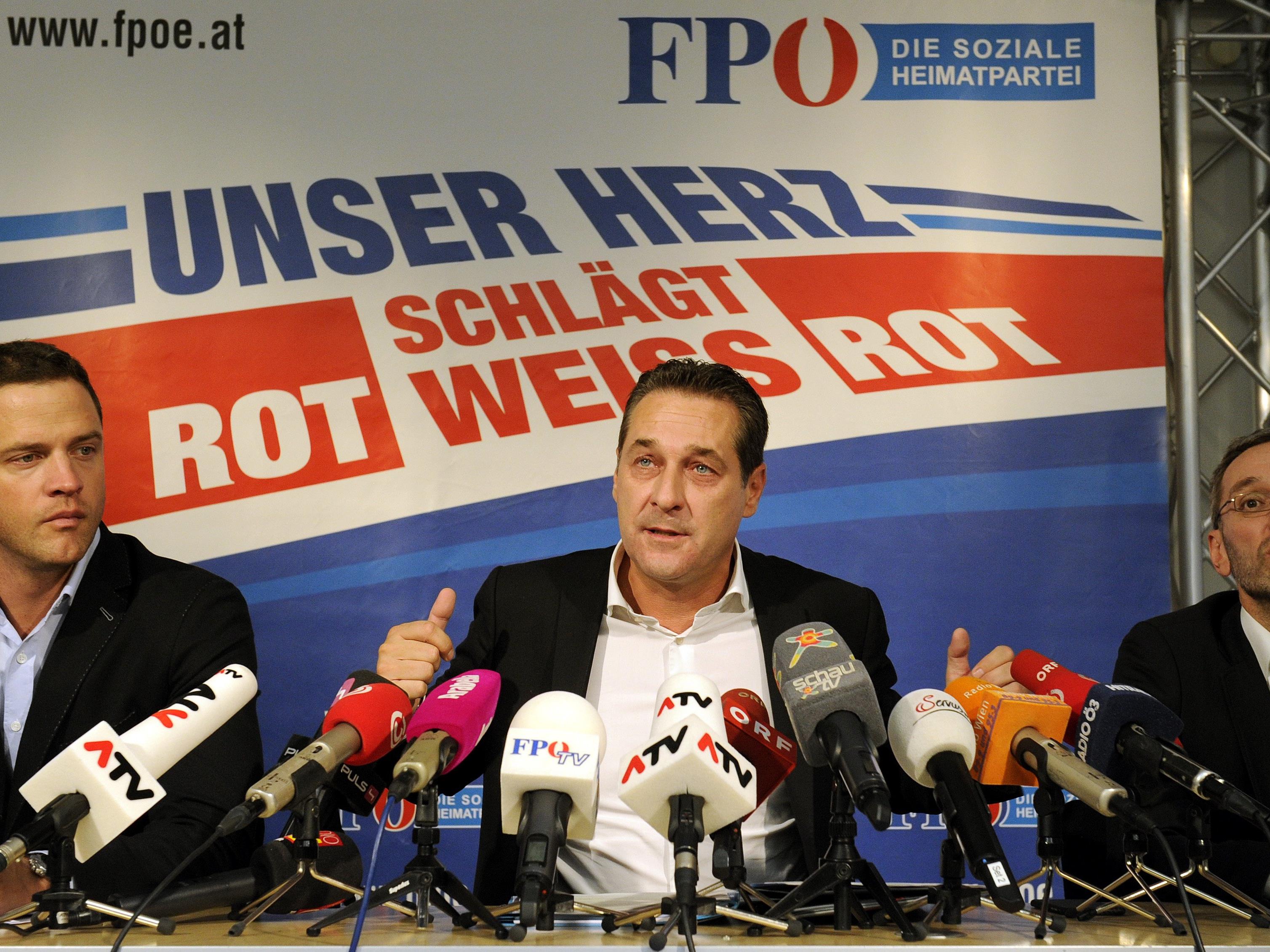Johann Gudenus (l.) ist einer der möglichen FPÖ-Kandidaten.
