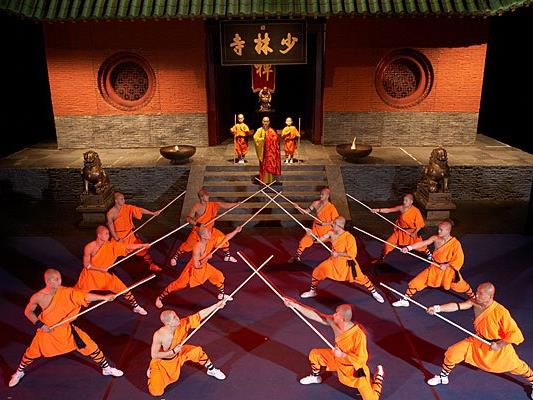 Erleben Sie die Show der Shaolin-Mönche zum Valentinstag
