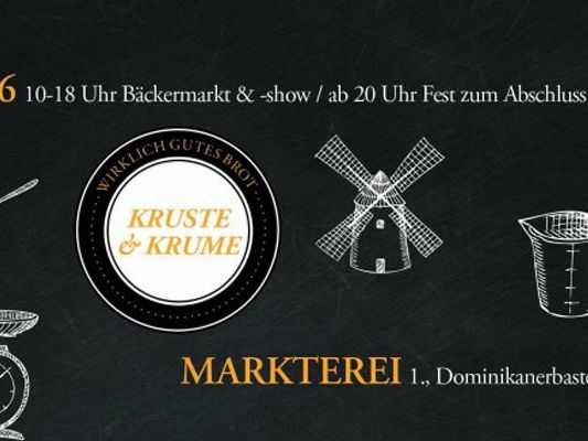 Wirklich gutes Brot – zum Verkosten und Mitmachen gibt es am 23.1. in der Dominikaner Bastei Wirklich gutes Brot – zum Verkosten und Mitmachen gibt es am 23.1. in der Dominikaner Bastei